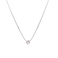 COLAR PONTO DE LUZ ZIRCONIA RD NORMAL AGA 183 RODIO M