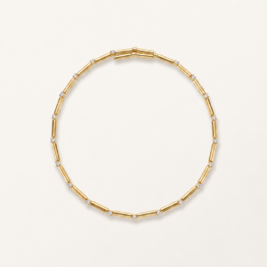 Colar choker canutilho com zircônias banho ouro 18k hipoalergênico para mulheres
